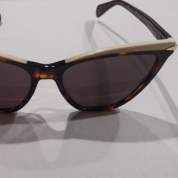 Rag & Bone Women's Sunglasses. Dark Havana Cat Eye NEW - Picture 3 of 15